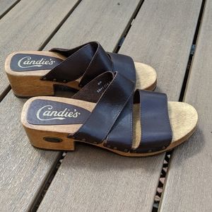 Candie's vintage Y2K clog sandals 8, 7.5